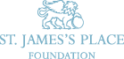 Logo for St James's Place Foundation in blue with a griffin illustration