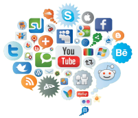 social media icons