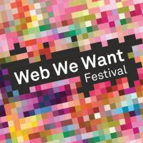 Logo for Web We Want festival