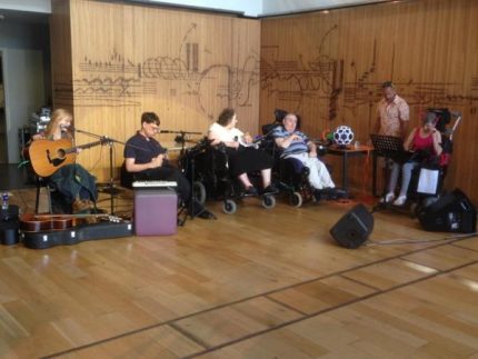Electric Storm Ensemble playing live at Colston Hall in Bristol
