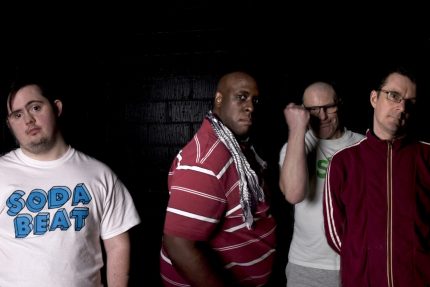 Club Soda musicians pose for camera