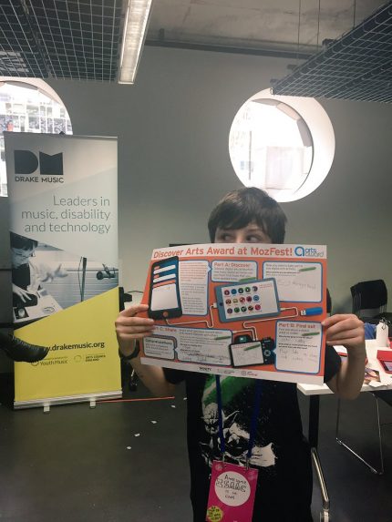 Participant at DMLab completes his challenge! Showing his completed map.