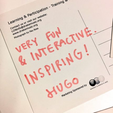 Mozfest2016 DMLab participant comment.
