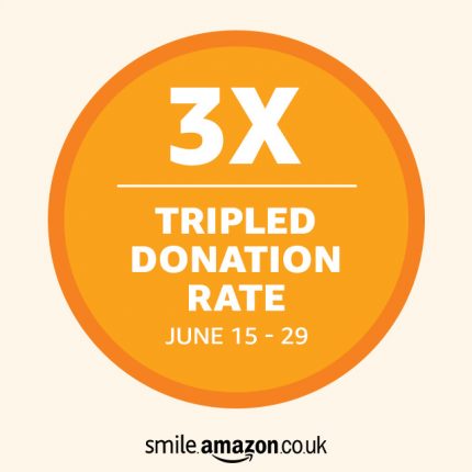 Amazon triple donation logo